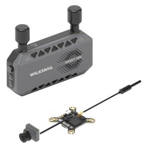 Комплект відеопередавача та відеоприймача Caddx Walksnail Ascent VRX + Lite VTX Kit — цифрова FPV система 5.8 ГГц, 1080p, затримка 35 мс, дальністю передачі до 6 км